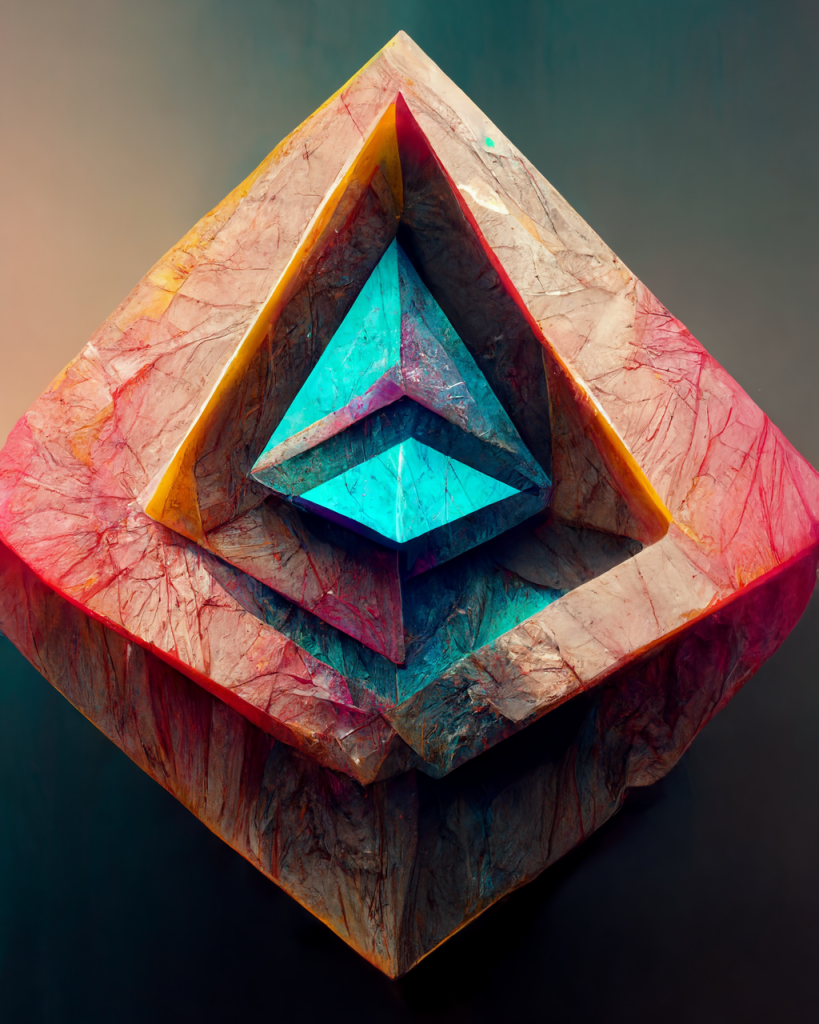Displaced Shape in Midjourney