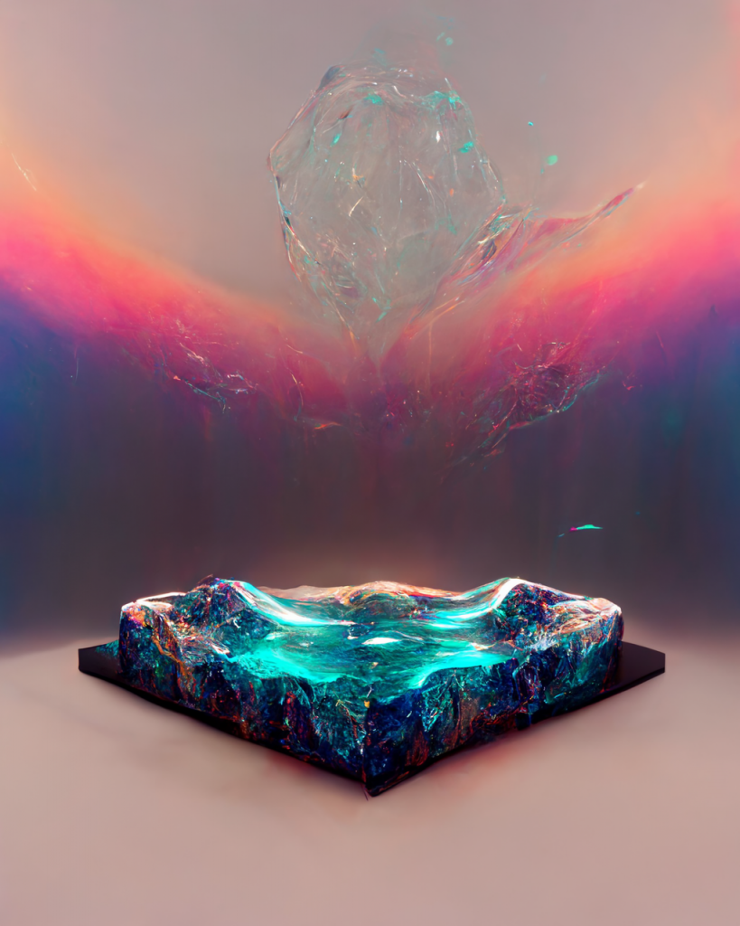 Floating Shape in Midjourney